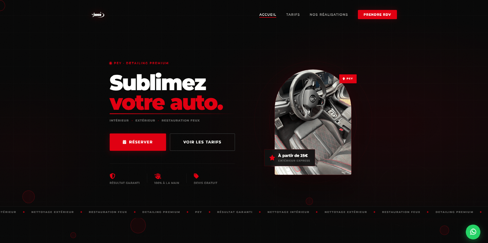 Aperçu du site Kocodesign